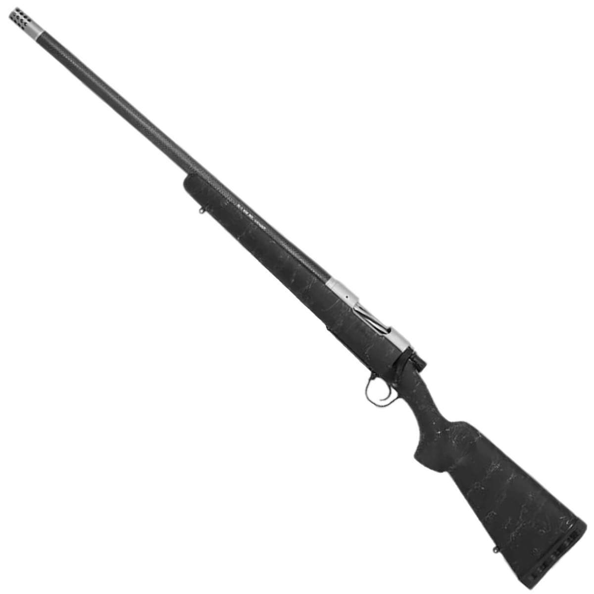 Christensen Arms Ridgeline Left Hand Stainless/Black With Gray Webbing Bolt Action Rifle - 300 Winchester Magnum - 26In Christiansen Arms Ridgeline Left Hand Stainlessblack With Gray Webbing Bolt Action Rifle 300 Winchester Magnum 26In 1682165 1