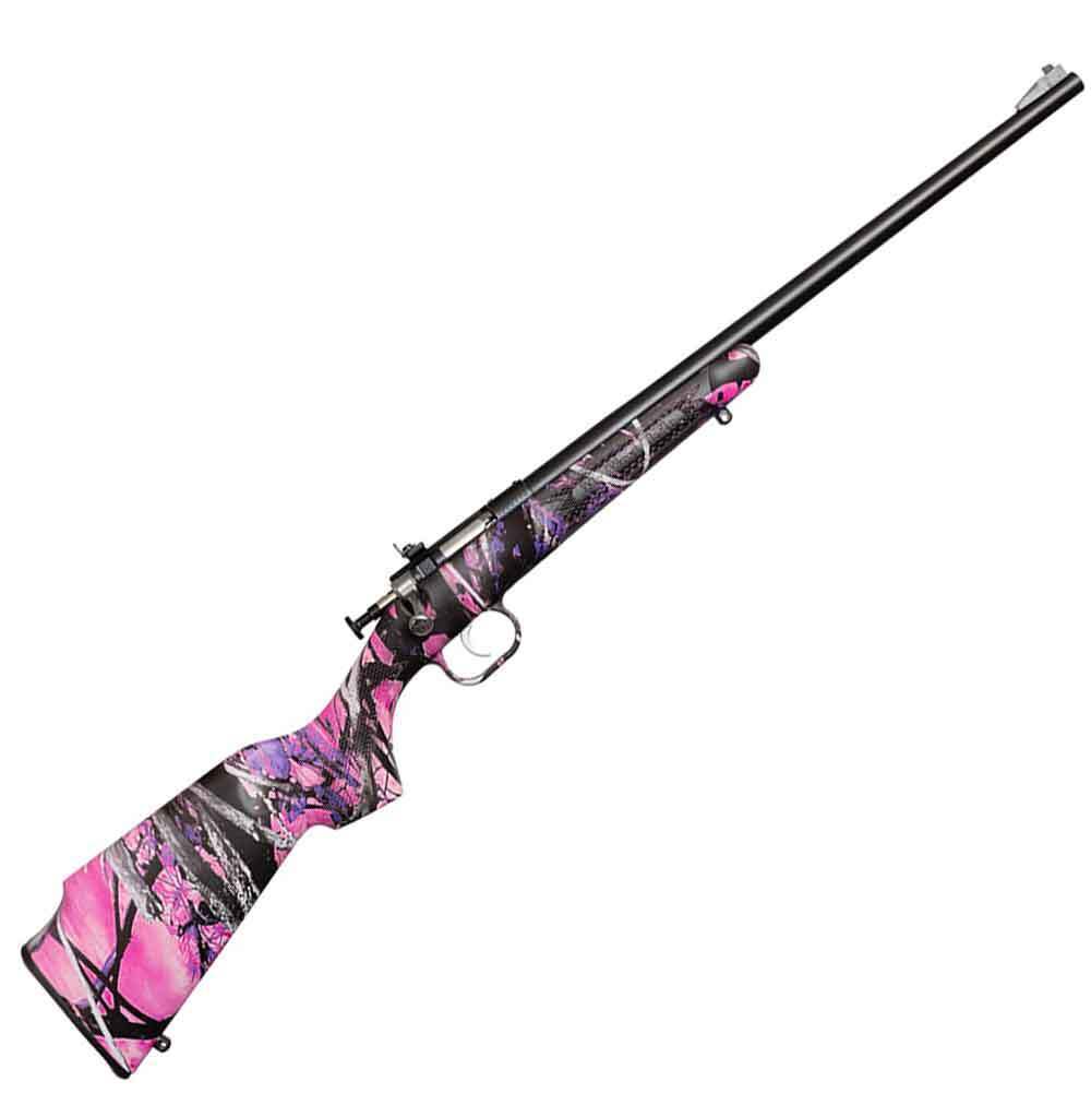 Crickett Synthetic Stock Compact Muddy Girl Camo/Blued Bolt Action Rifle - 22 Long Rifle - 16.1In Crickett Synthetic Stock Compact Muddy Girl Camoblued Bolt Action Rifle 22 Long Rifle 161In 1477746 1