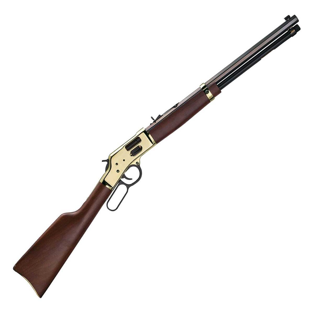 Henry Big Boy Brass Side Gate Polished Hardened Brass Lever Action Rifle - 357 Magnum - 20In Henry Big Boy Brass Side Gate Polished Hardened Brass Lever Action Rifle 357 Magnum 20In 1818622 1