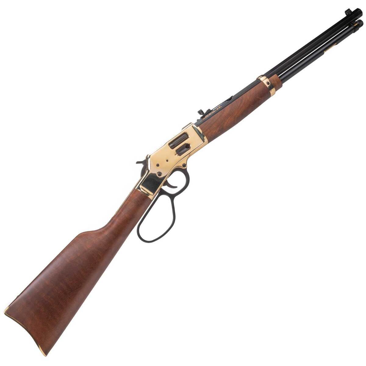 Henry Big Boy Brass Side Gate Polished Hardened Brass Lever Action Rifle - 357 Magnum - 20In Henry Big Boy Brass Side Gate Polished Hardened Brass Lever Action Rifle 357 Magnum 20In 1818623 1