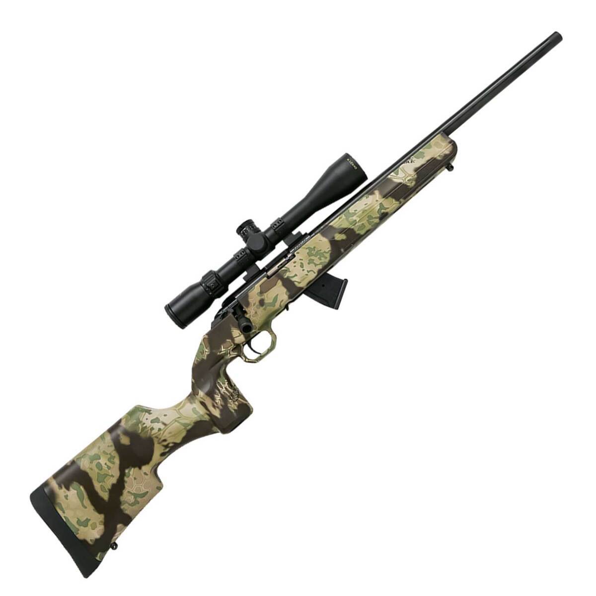 Howa M1100 Kryptek Obskura Bolt Action Rifle w/ Gamepro 4-12x40mm Scope - 22 Long Rifle howa m1100 kryptek obskura bolt action rifle w gamepro 4 12x40mm scope 22 long rifle 1700912 1