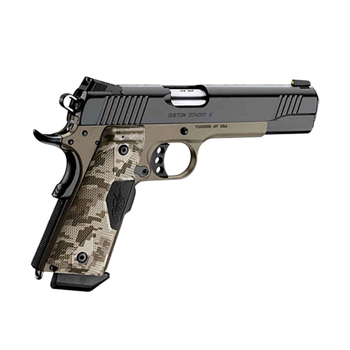 Kimber Custom Covert 45 Auto (Acp) 5In Charcoal Gray Pistol - 7+1 Rounds Kimber Custom Covert Ii 45Acp 1162419 1