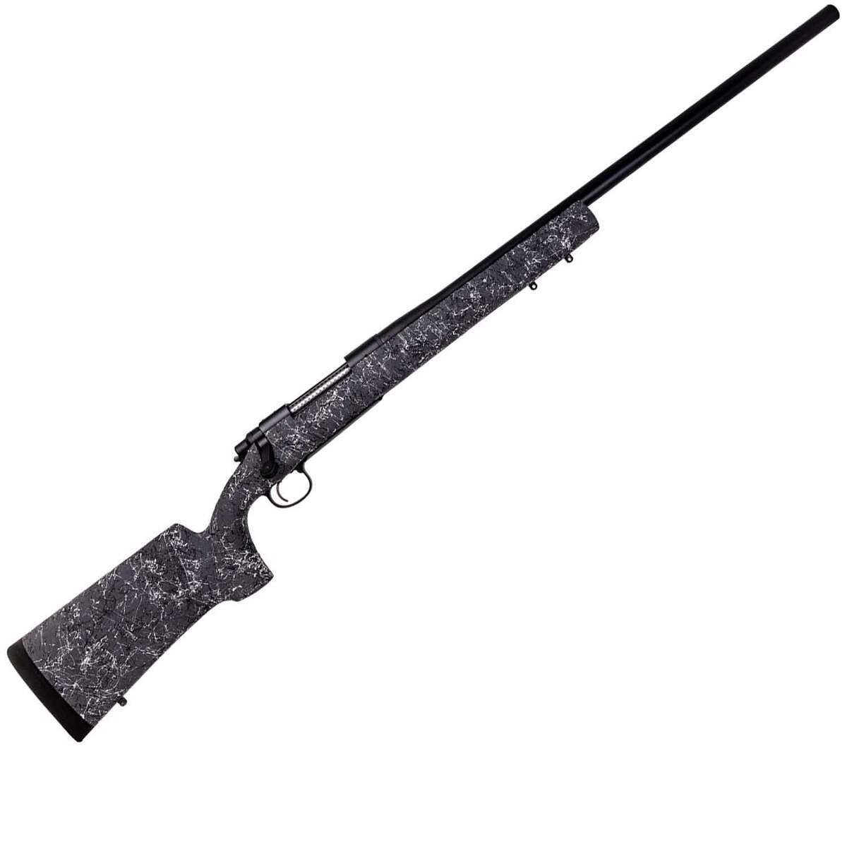 Remington 700 Long Range Matte Black w / Gray Webbing Bolt Action Rifle - 7mm Remington Magnum - 26in remington 700 long range matte black w gray webbing bolt action rifle 7mm remington magnum 26in 1790181 1