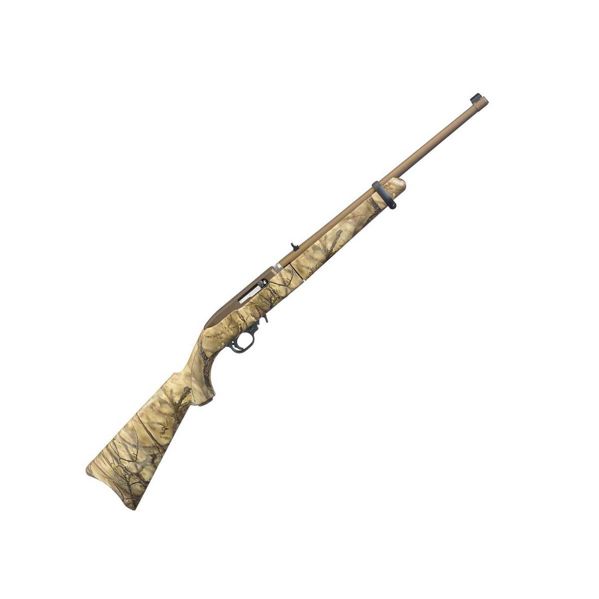 Ruger 10/22 Takedown Burnt Bronze/Go Wild Camo Semi Automatic Rifle - 22 Long Rifle – 18.5In Ruger 1022 Takedown Burnt Bronzego Wild Camo Semi Automatic Rifle 22 Long Rifle 185In 1701776 1