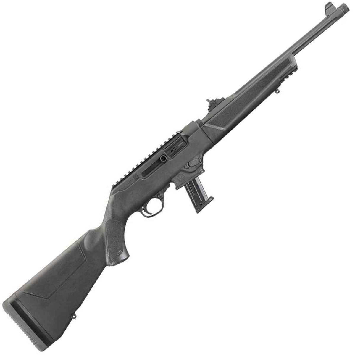 Ruger Pc Carbine Black Hard Coat Anodized Semi Automatic Rifle - 9Mm Luger - 16.12In Ruger Pc Carbine Black Semi Automatic Rifle 9Mm Luger 1495718 1