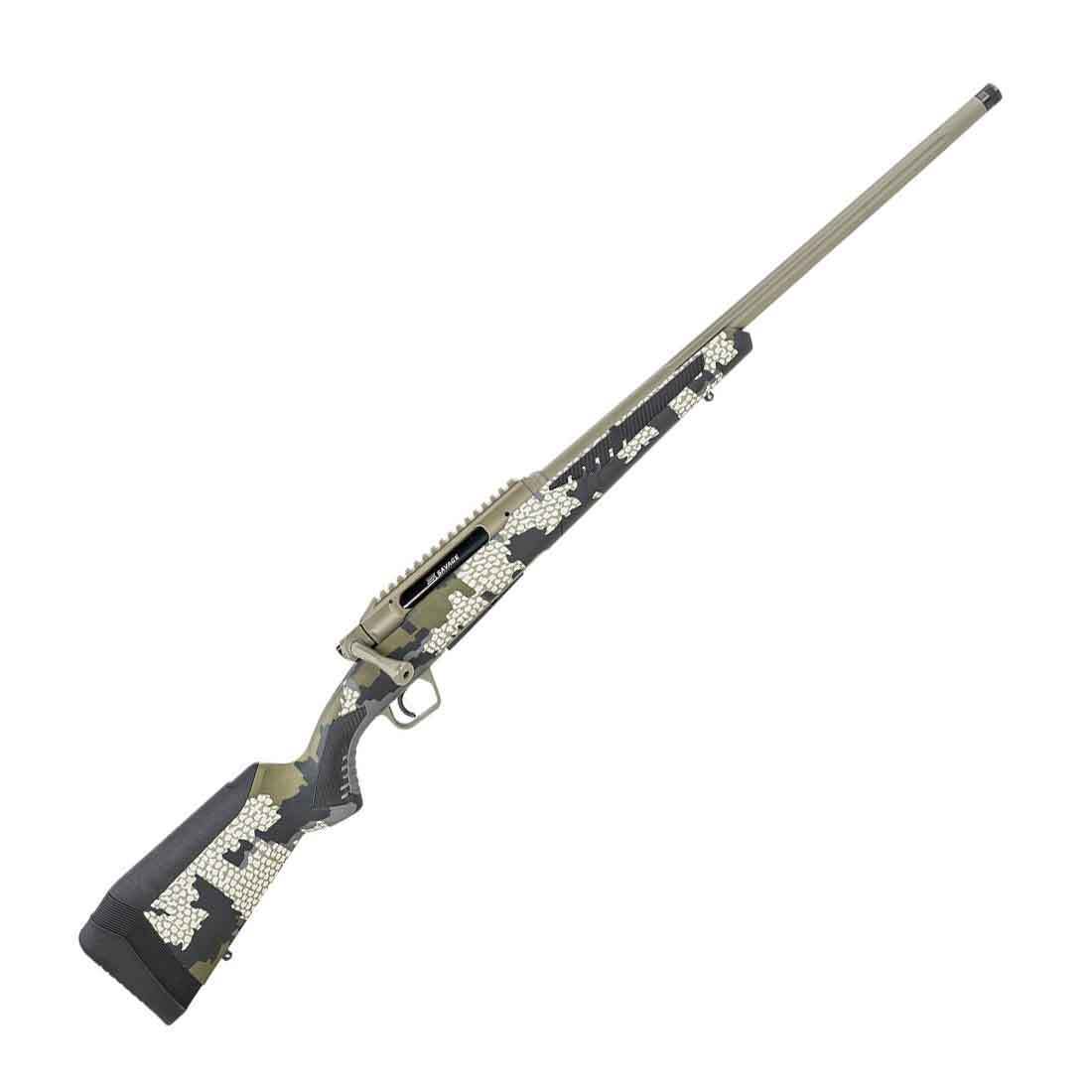 Savage Arms Impulse Big Game Savage Woodland Camo/Hazel Green Cerakote Bolt Action Rifle - 6.5 Creedmoor - 22in sav impls bg game 65cr 22in41 kuiu 1802599 1