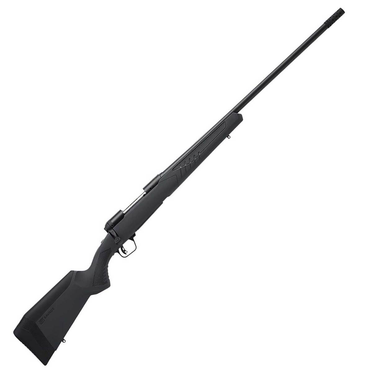 Savage Arms 110 Long Range Hunter Matte Black/Gray Bolt Action Rifle - 300 Winchester Magnum - 26in savage arms 110 long range hunter matte blackgray bolt action rifle 300 winchester magnum 26in 1507058 1