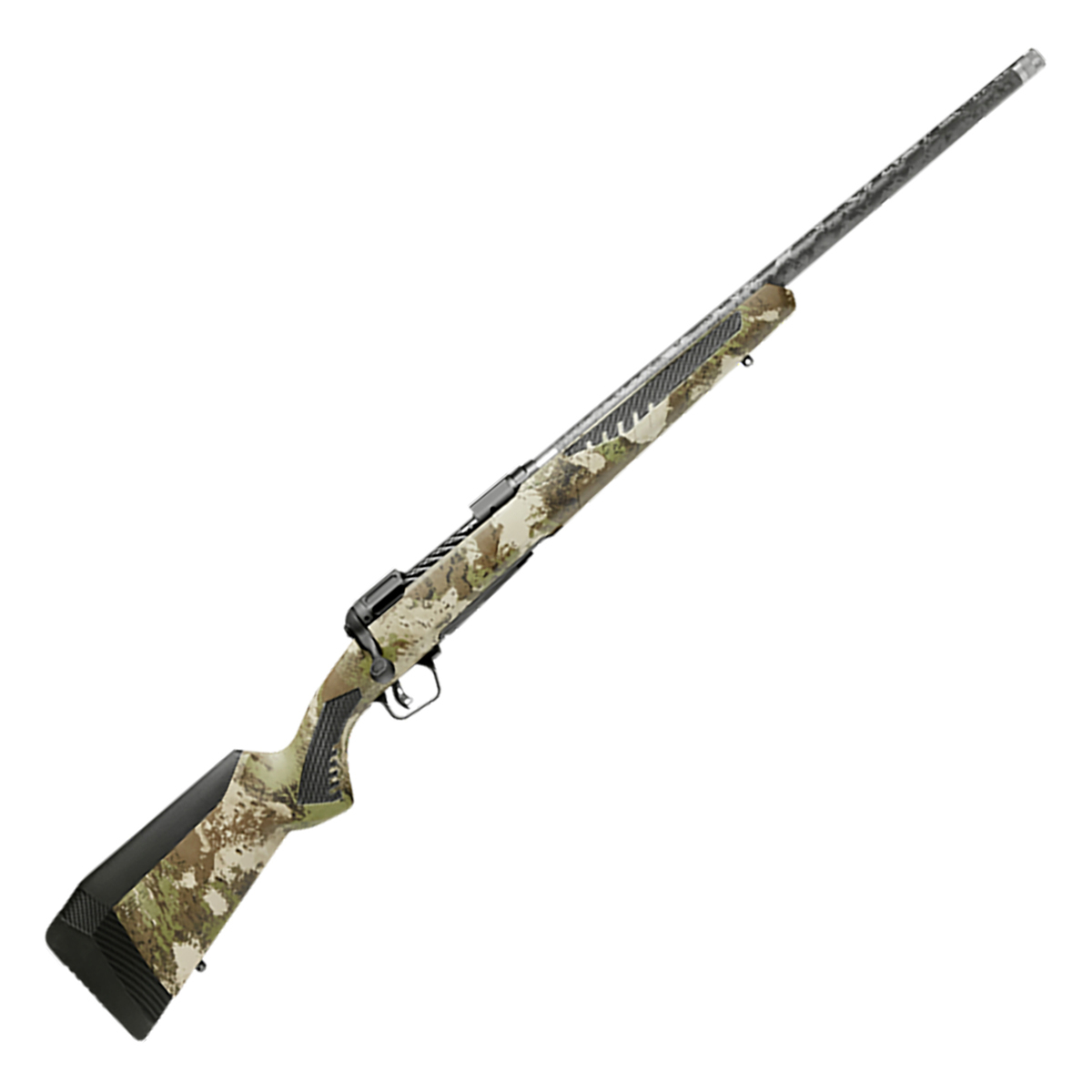 Savage Arms 110 Ultralite Black/Woodland Camo Melonite Bolt Action Rifle - 308 Winchester - 22in savage arms 110 ultralite blackwoodland camo melonite bolt action rifle 308 winchester 22in 1802589 1