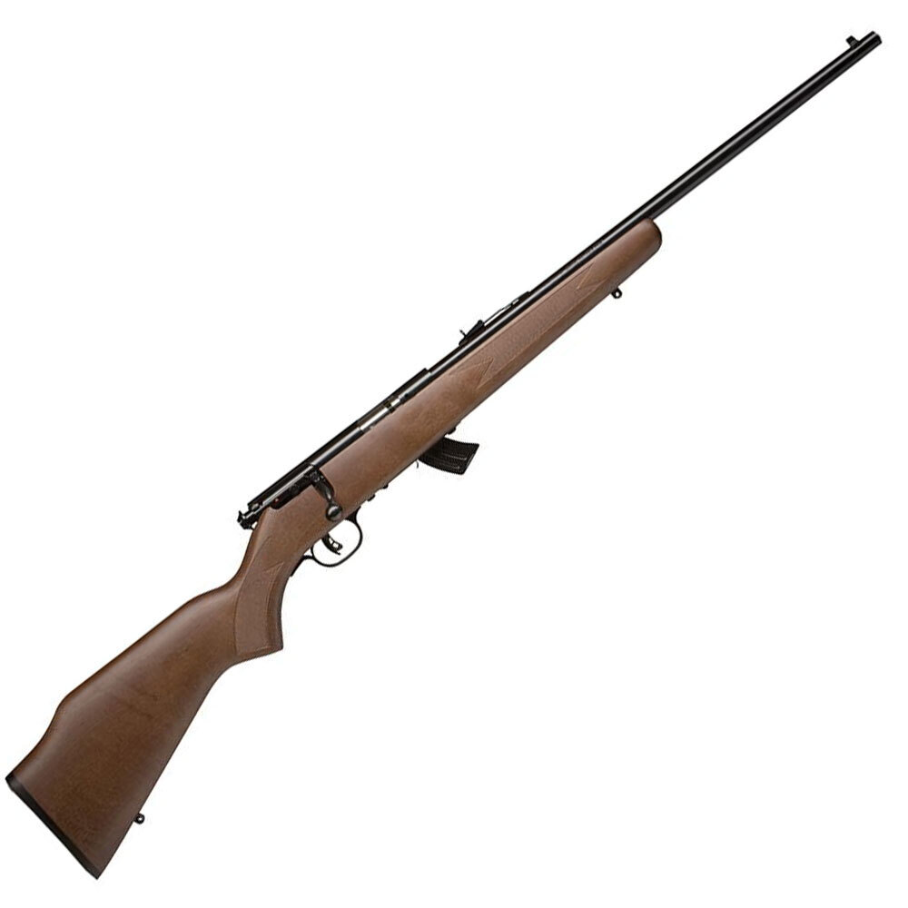 Savage Mark Ii G Matte Blued Satin Hardwood Bolt Action Rifle - 22 Long Rifle - 21In Savage Mark Ii G Matte Blued Satin Hardwood Bolt Action Rifle 22 Long Rifle 21In 1129769 1