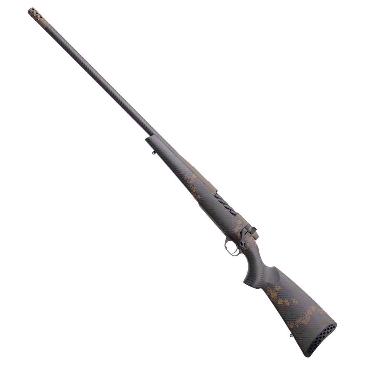 Weatherby Mark V Backcountry 2.0 Carbon Patriot Brown Left Hand Bolt Action Rifle - 6.5-300 Weatherby Magnum - 26in weatherby mark v backcountry 20 carbon patriot brown left hand bolt action rifle 65 300 weatherby magnum 26in 1716513 1