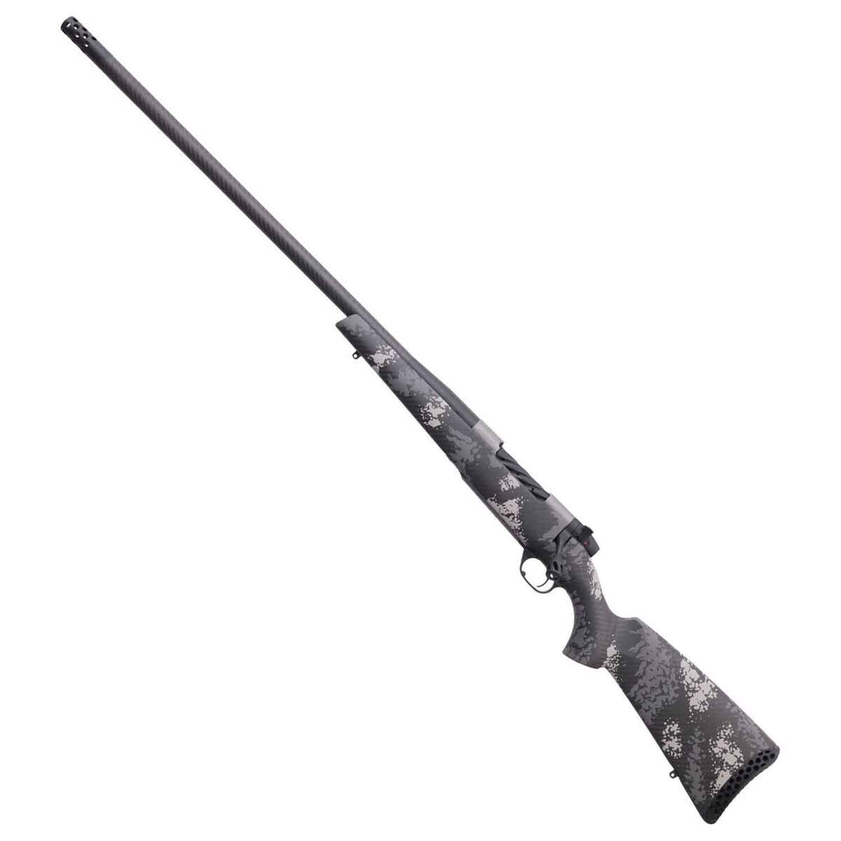 Weatherby Mark V Backcountry 2.0 Ti Carbon Graphite Black Left Hand Bolt Action Rifle - 257 Weatherby Magnum - 26in weatherby mark v backcountry 20 ti carbon graphite black left hand bolt action rifle 257 weatherby magnum 26in 1716521 1