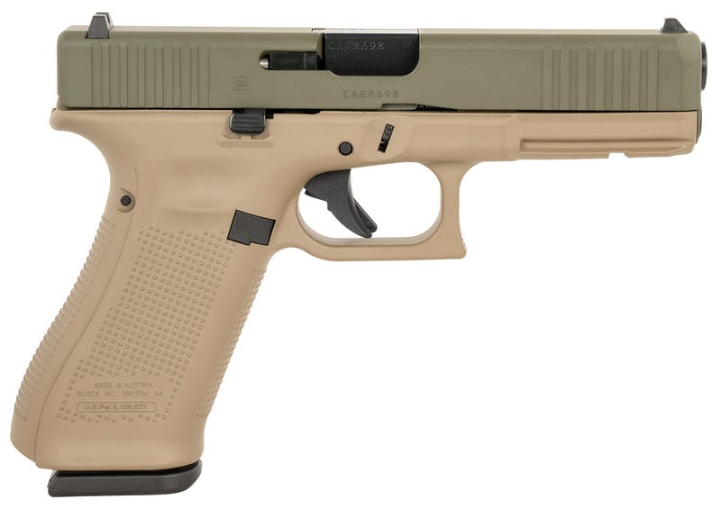 Glock G17 Gen5 Odg/Fde 9Mm 4.49&Quot; Barrel 17-Rounds 159750