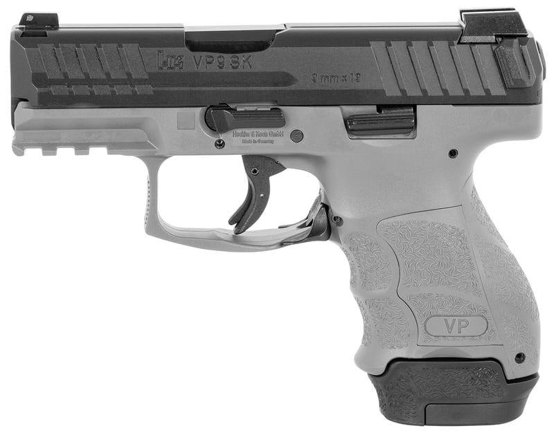 Heckler And Koch Vp9Sk Gray 9Mm 3.39&Quot; Barrel 12/15-Rounds Fixed Sights Heckler And Koch Vp9Sk 2 2