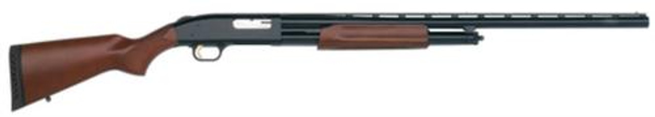 Mossberg 500 Pump 12 Ga 28&Quot; 3&Quot; Wood Stock Blued