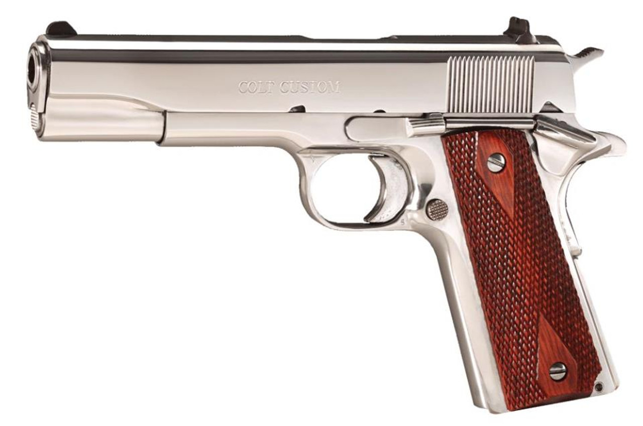 Colt 1991 Govt 1911 38 Super 5&Quot; Barrel Rosewood Grip 9Rd Mag