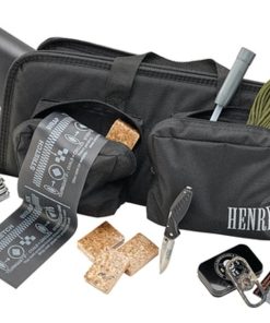 Henry U.S. Survival Pack AR-7 Rifle Plus Gear 22LR 16" Barrel Black Teflon Finish ABS Plastic Stock 8rd Mag