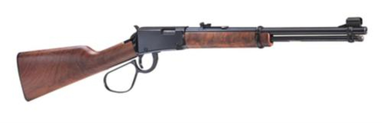 Henry Lever Carbine Lever 22 S/L/Lr 16&Quot; Barrel Large Loop Walnut Stock Blue