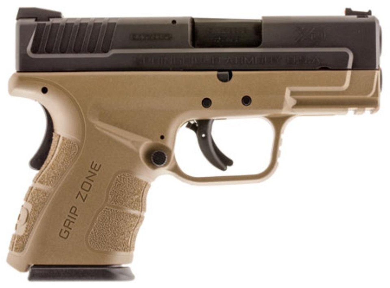 Springfield Xd Mod.2 Sub Compact 45 Acp Flat Dark Earth 13Rd Mag