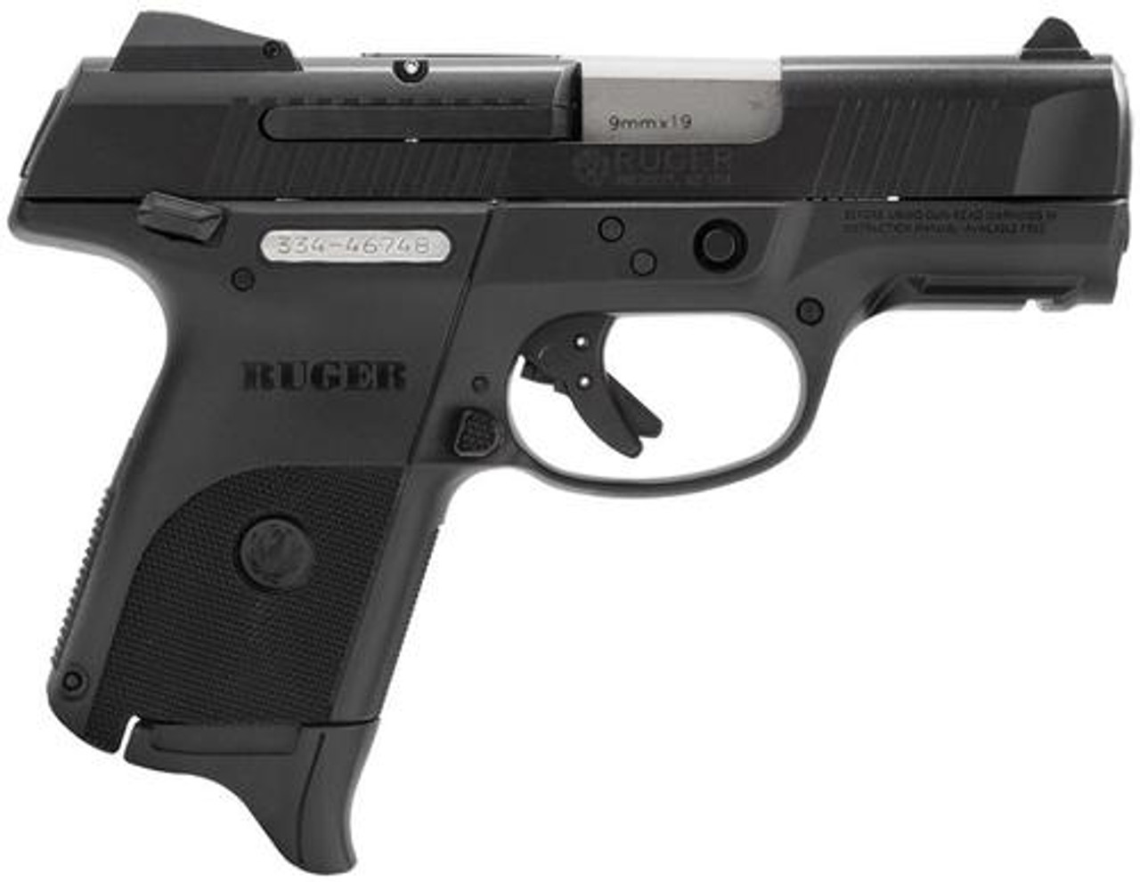 Ruger Sr9C Compact 9Mm 3.5&Quot; Barrel Ambi Safety