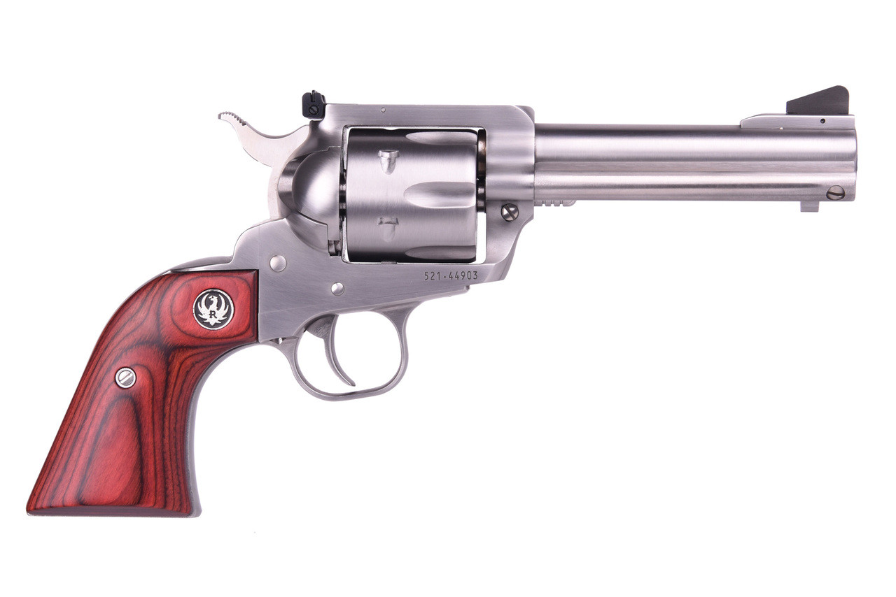 Ruger Blackhawk Flattop Stainless .357 Mag/9Mm 4 5/8&Quot; Barrel 6Rd