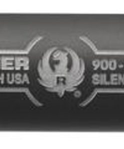 Ruger Silent-SR 22LR Silencer Titanium 1/2x28 Black Cerakote Finish