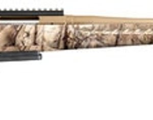 Ruger American 6.5mm Creedmoor 22" Threaded Barrel Bronze Finish Composite Go Wild I-M Brush Camo 3rd