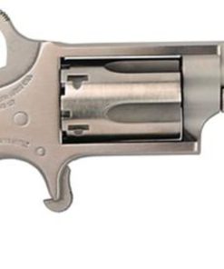 NAA 22LR Mini-Revolver 22LR 1.62" 5rd Rosewood Grip Stainless