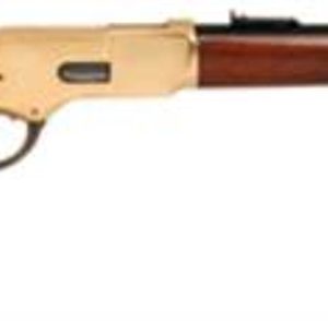 Cimarron 1866 Yellowboy Saddle Ring Carbine .38 Special 19" Barrel Blue Finish Brass Frame European Walnut Stock