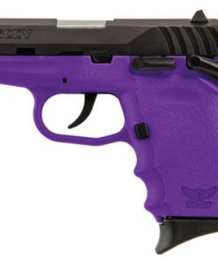 SCCY CPX-1 9mm 3.1" Barrel Hard Nitride Slide Finish Purple Frame 10rd Mag