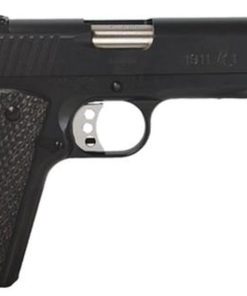 Remington Model 1911 R1 Enhanced 45 Acp Fiber Optic Sight Gray Laminate Grips