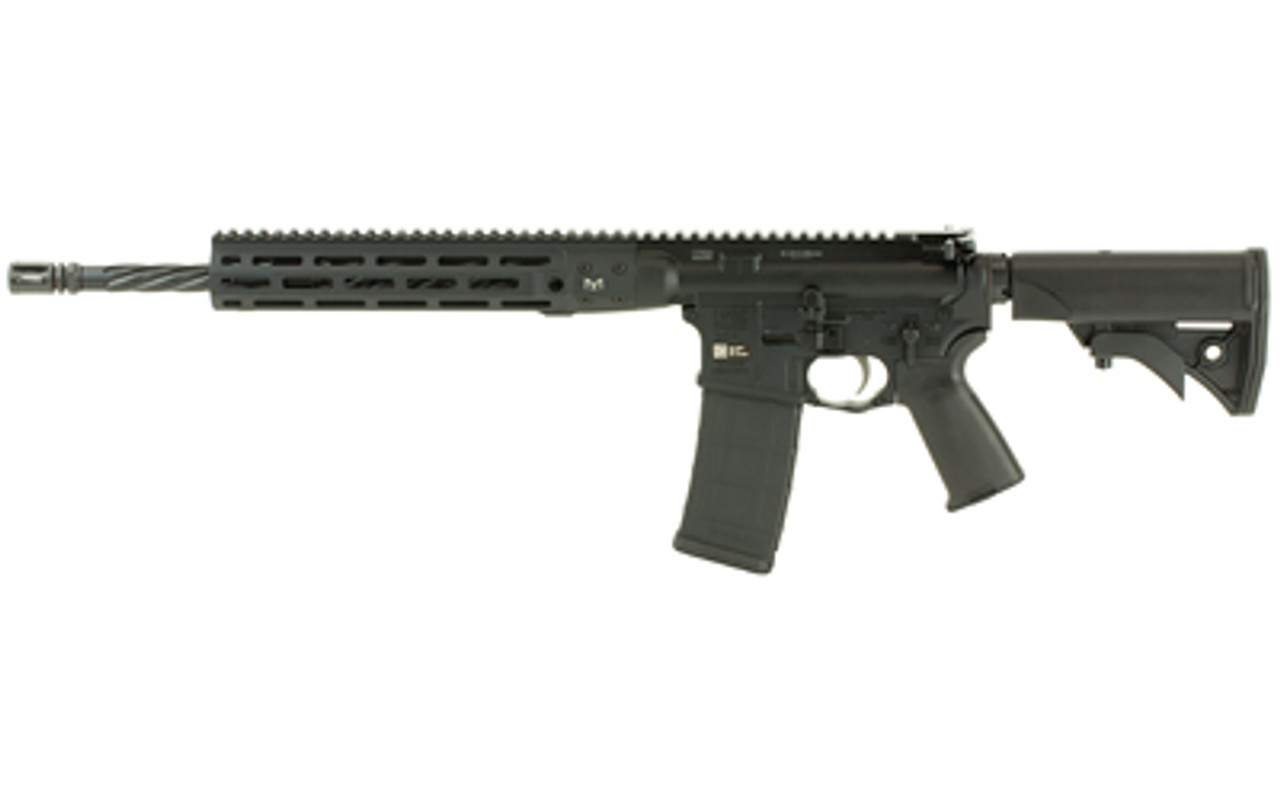 Lwrc Ic Direct Impingement Ar-15 5.56/223 16&Quot; Threaded Barrel Ni-Corr Treated M-Lok Handguard 6-Position Compact Adj Stock 30 Rd Mag