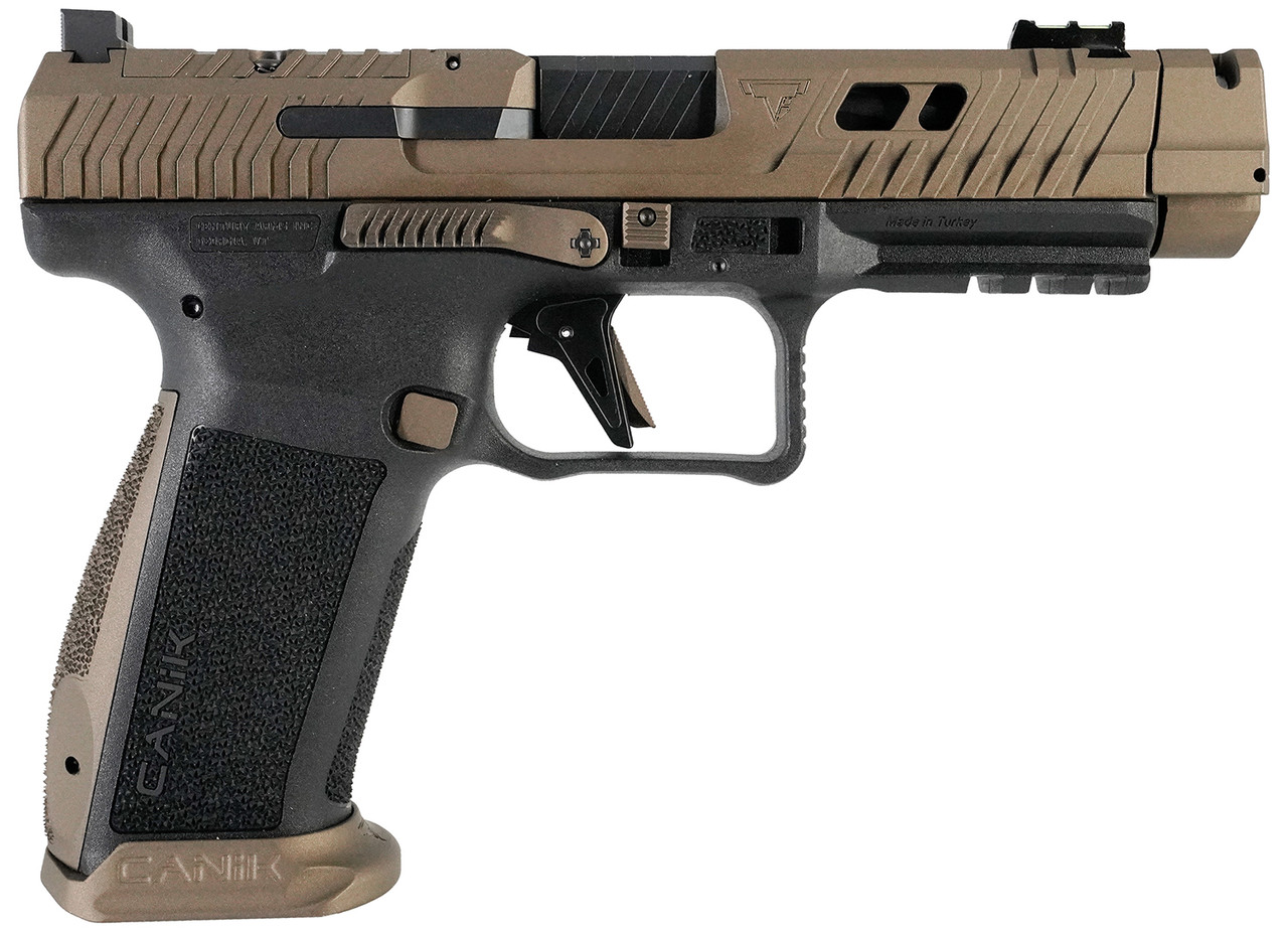 Canik Tti Combat 9Mm, 4.6&Quot; Ported Barrel, Burnt Bronze Cerakote, Optic Ready, 18Rd Canik Canik Caniktticombat Hg7854N 12438.1723837215 2