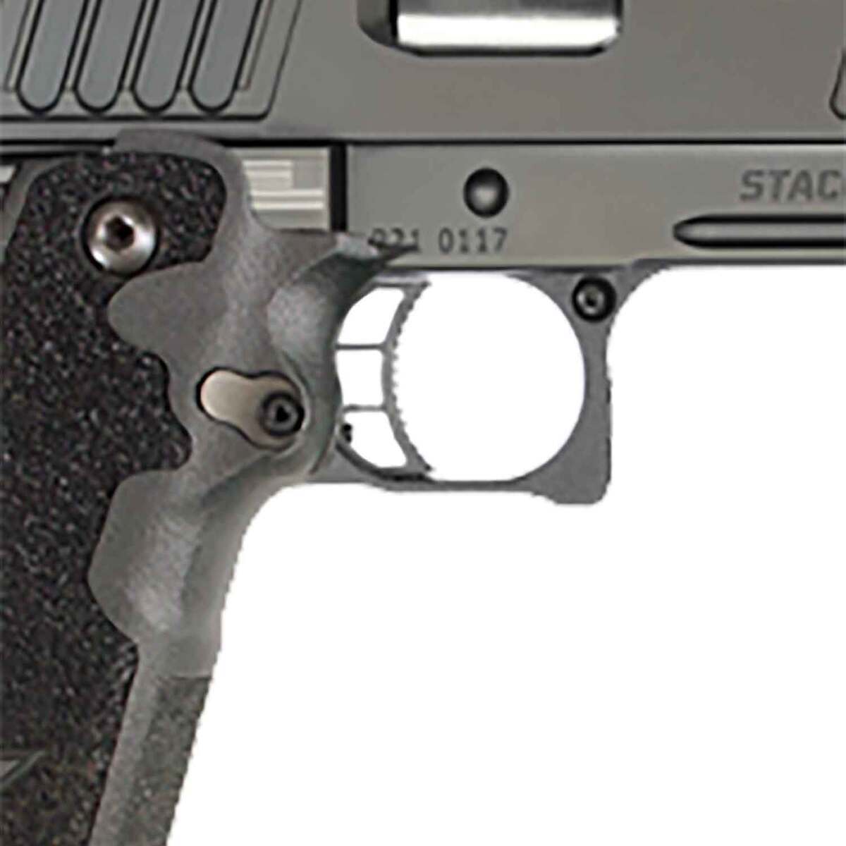 Staccato P Irons TAC Grip 9mm Luger 4.4in Stainless Pistol - 20+1 - Image 2